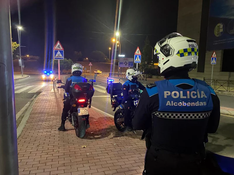 Policía Local de Alcobendas en Navidad (Fuente: Ayto. de Alcobendas)